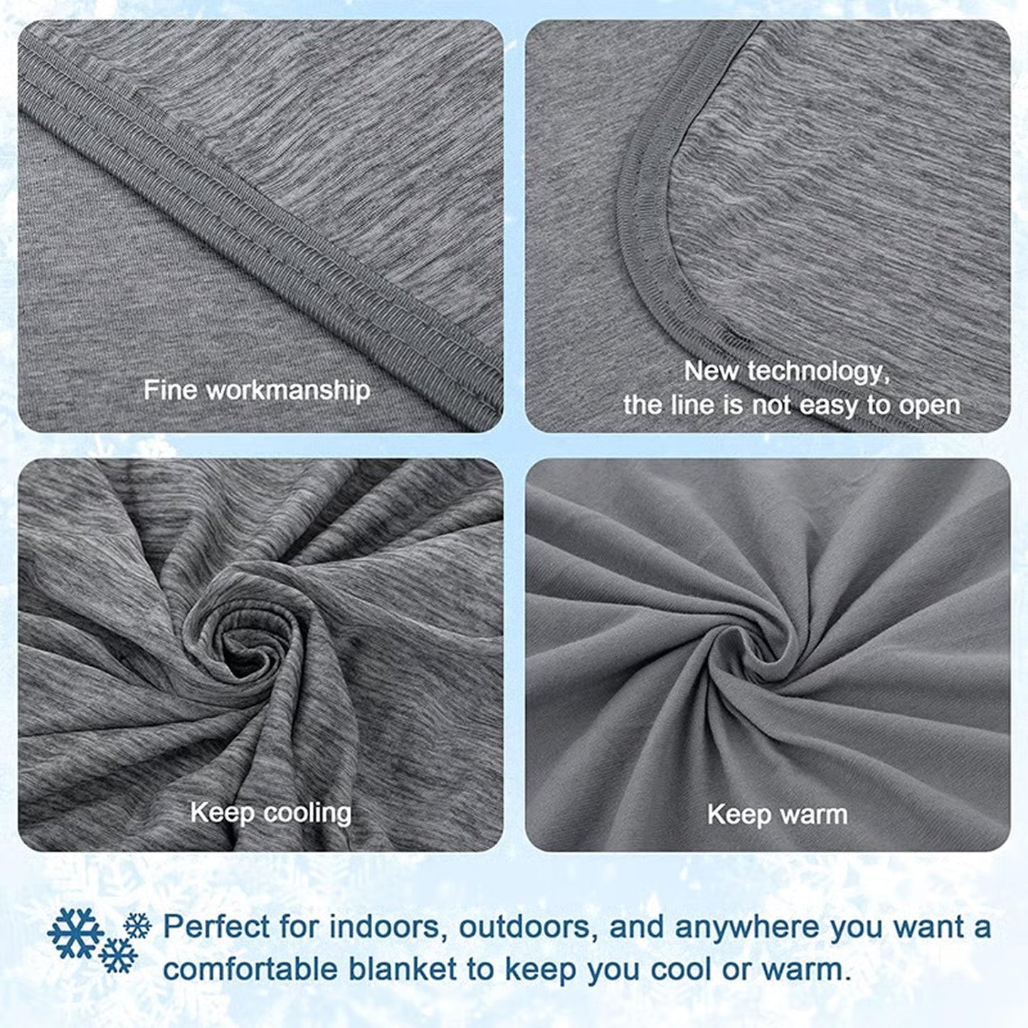 Cooling Blanket for Night Sweats and Hot Flashes
