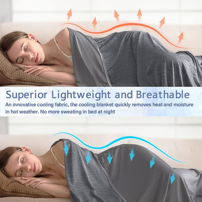Cooling Blanket for Night Sweats and Hot Flashes