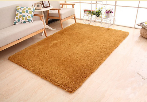 Luxurious Soft Shag Area Rug – Modern Comfort in Black & White 8x10