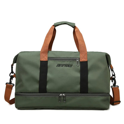 Portable Duffle Bag for Fitness - Ideal for Travel and Short Trips