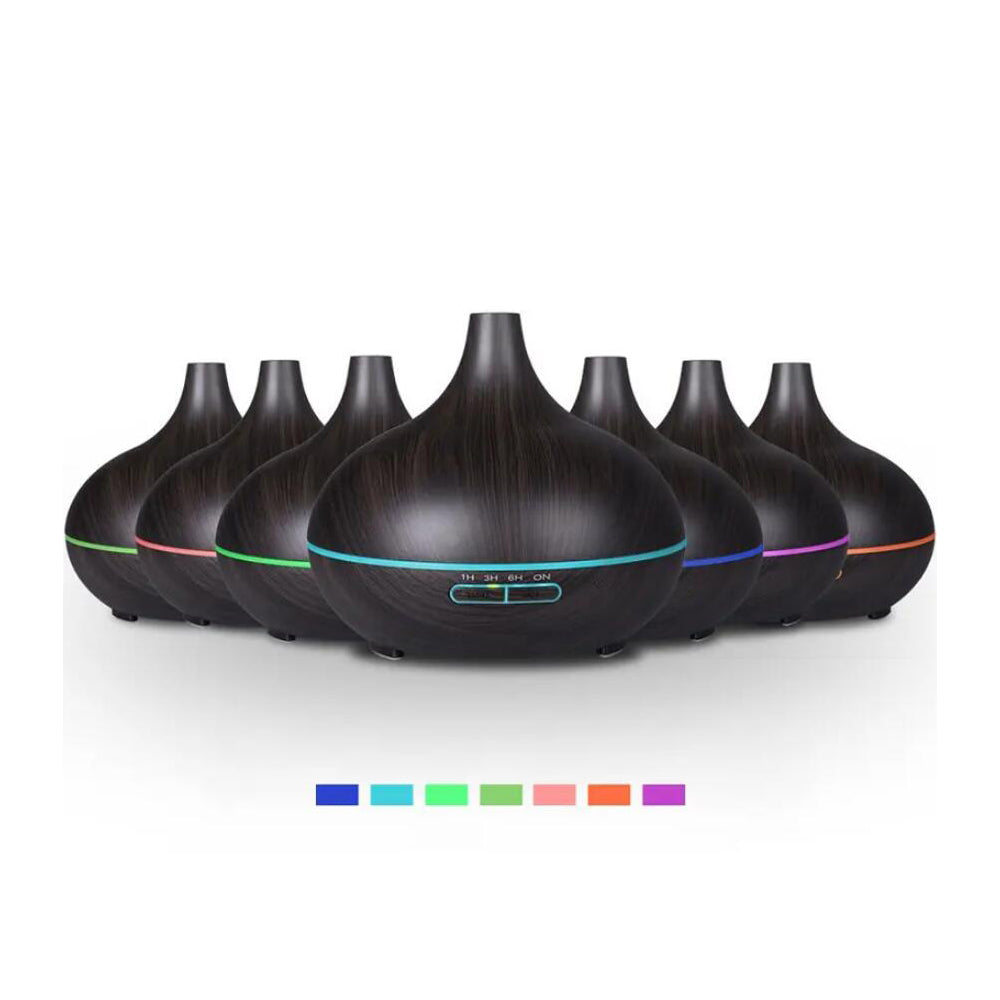 Wood-Look Aroma Diffuser – 500 ml Capacity