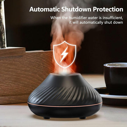 LED Flame Effect Essential Oil Diffuser