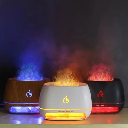 Himalayan Salt Lamp Aroma Diffuser – Color Light with Fragrance Release