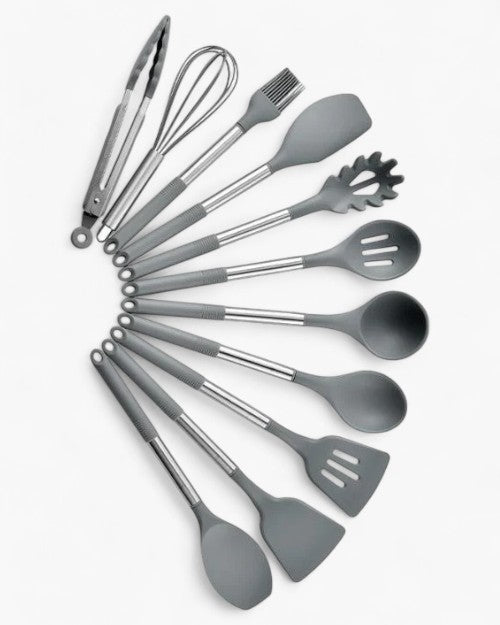 Elegant Minimalist Silicone Kitchen Utensil Set