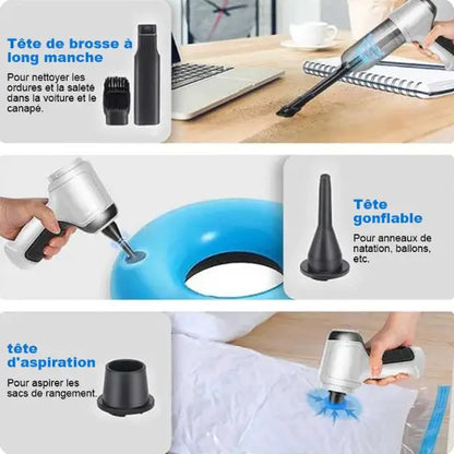Powerful Wireless Car Vacuum Cleaner
