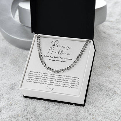 Promise Necklace for Meaningful Connections