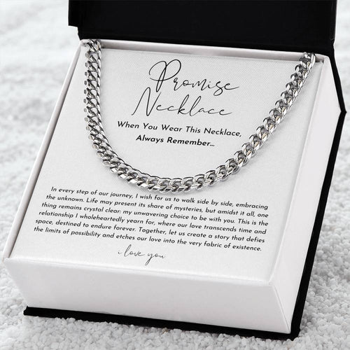 Promise Necklace for Meaningful Connections