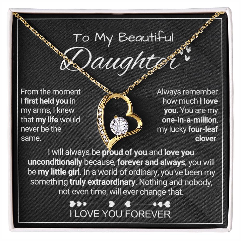 For My Cherished Daughter - A Timeless Token of Love
