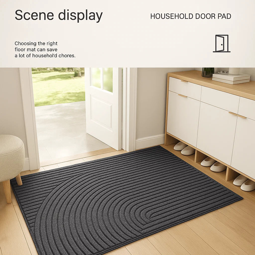 Non-Slip Entrance Rug for Maintaining Clean Floors