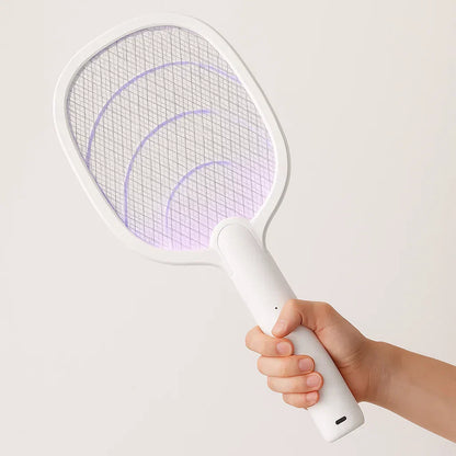 Rechargeable 2-in-1 Electric Insect Zapper and Fly Swatter – 2500V, Chemical-Free