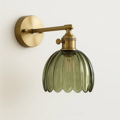 Tulip-Shaped Retro Wall Lamp – Vintage Accent Lighting