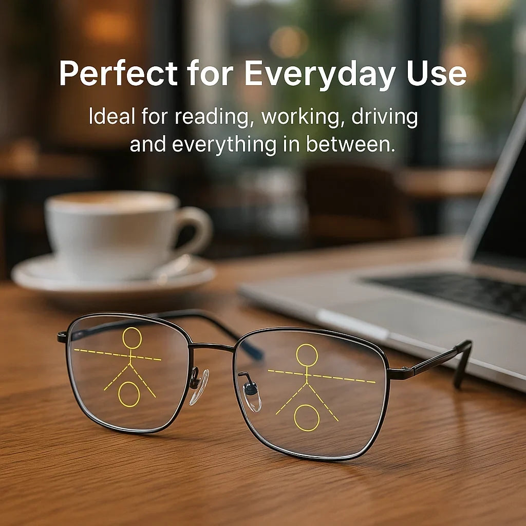 Versatile Vision Glasses with Glare Reduction Technology
