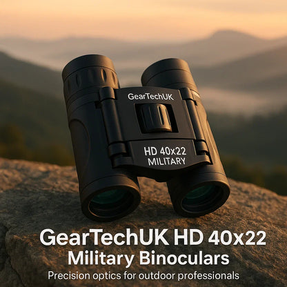 High Definition Binoculars – 40x Magnification with Wide Viewing Angle