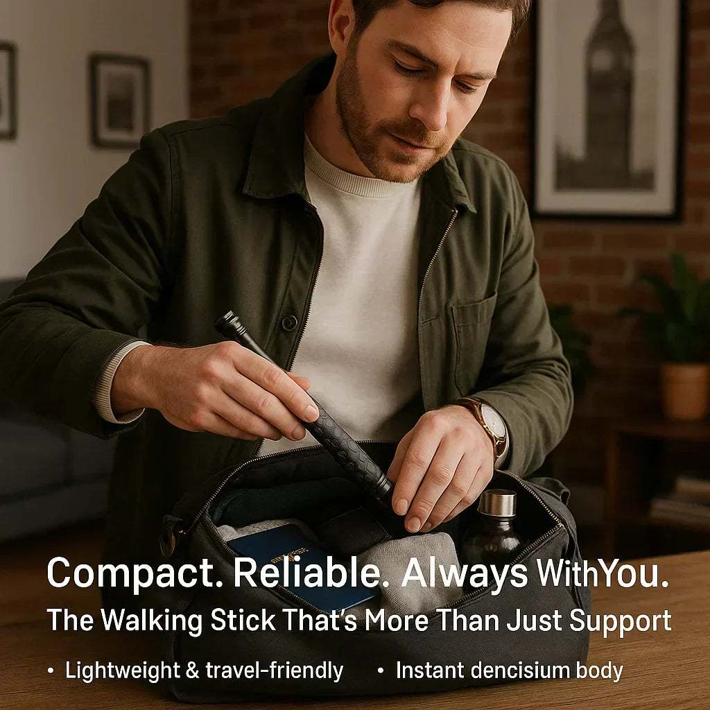Adjustable Walking Cane with Non-Slip Handle