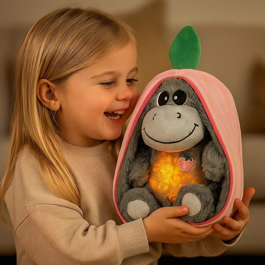 Breathing Donkey Plush Toy