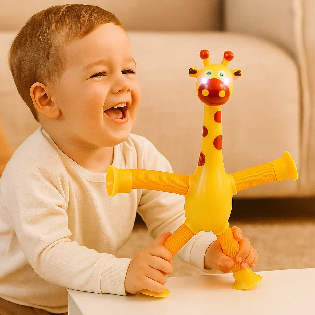 Baby Toy Giraffe with Sensory Suction Cups