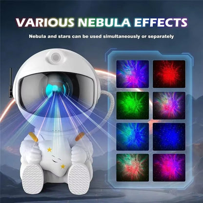 Galaxy Projector Night Light with LED – Astronaut Theme