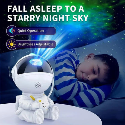 Galaxy Projector Night Light with LED – Astronaut Theme