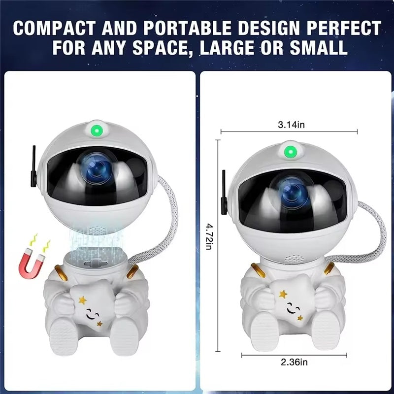 Galaxy Projector Night Light with LED – Astronaut Theme