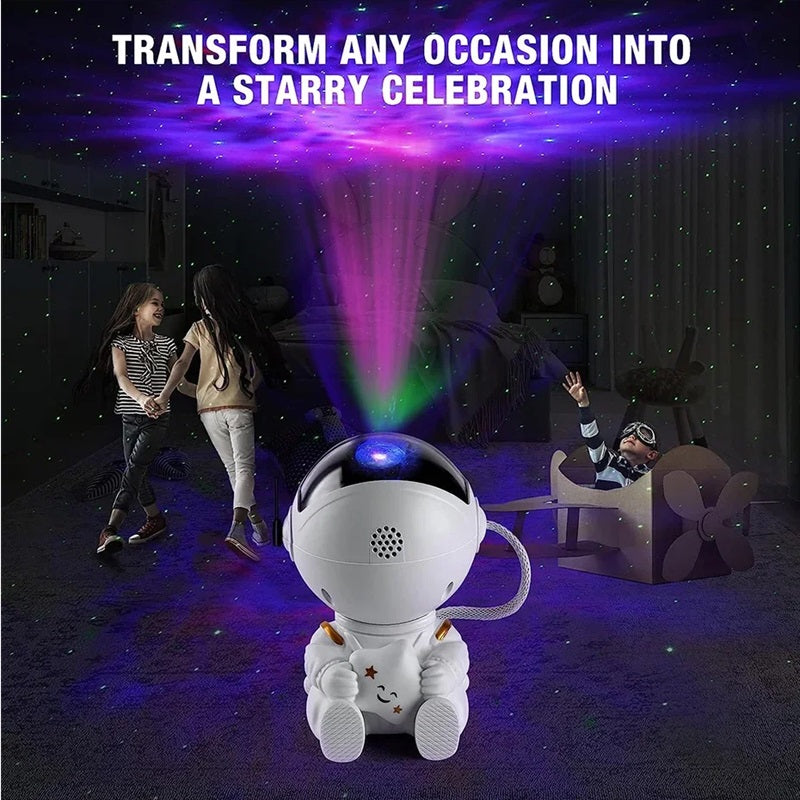 Galaxy Projector Night Light with LED – Astronaut Theme