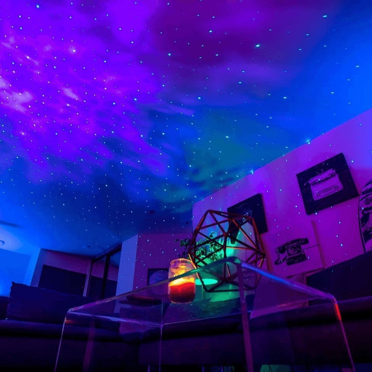 Galaxy Projector for Astronaut-Themed Night Sky Experience