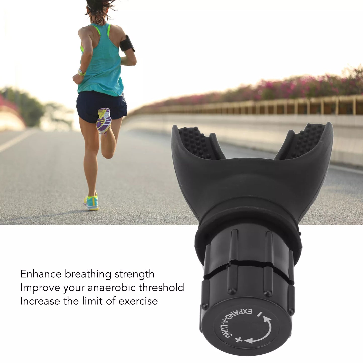 BreatheEasy Pro Trainer – Adjustable Breathing Device for Fitness & Recovery
