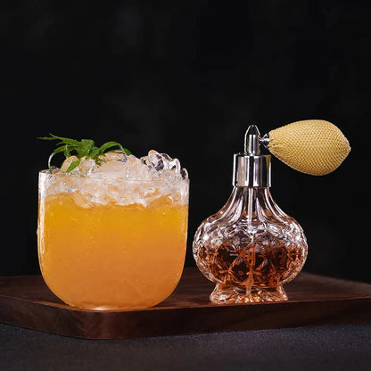 Refillable Classic Cocktail Atomizer Spray Bottle with Air Bulb