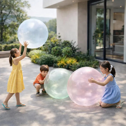 XXL Inflatable Play Ball | Colorful Rubber Ball for Kids
