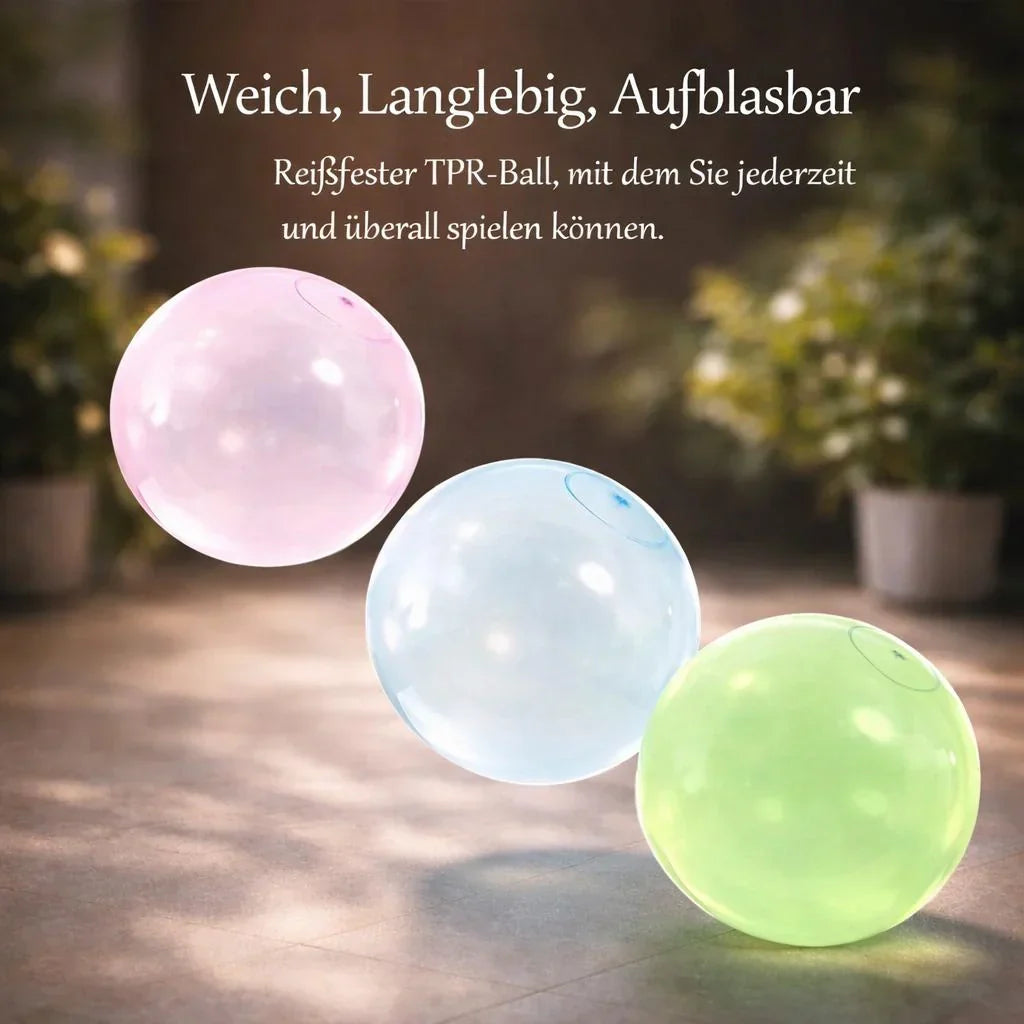XXL Inflatable Play Ball | Colorful Rubber Ball for Kids