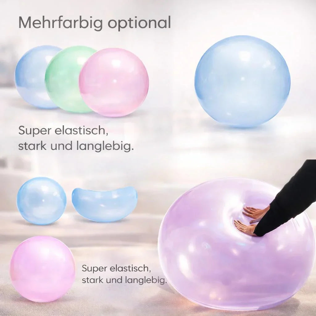 XXL Inflatable Play Ball | Colorful Rubber Ball for Kids