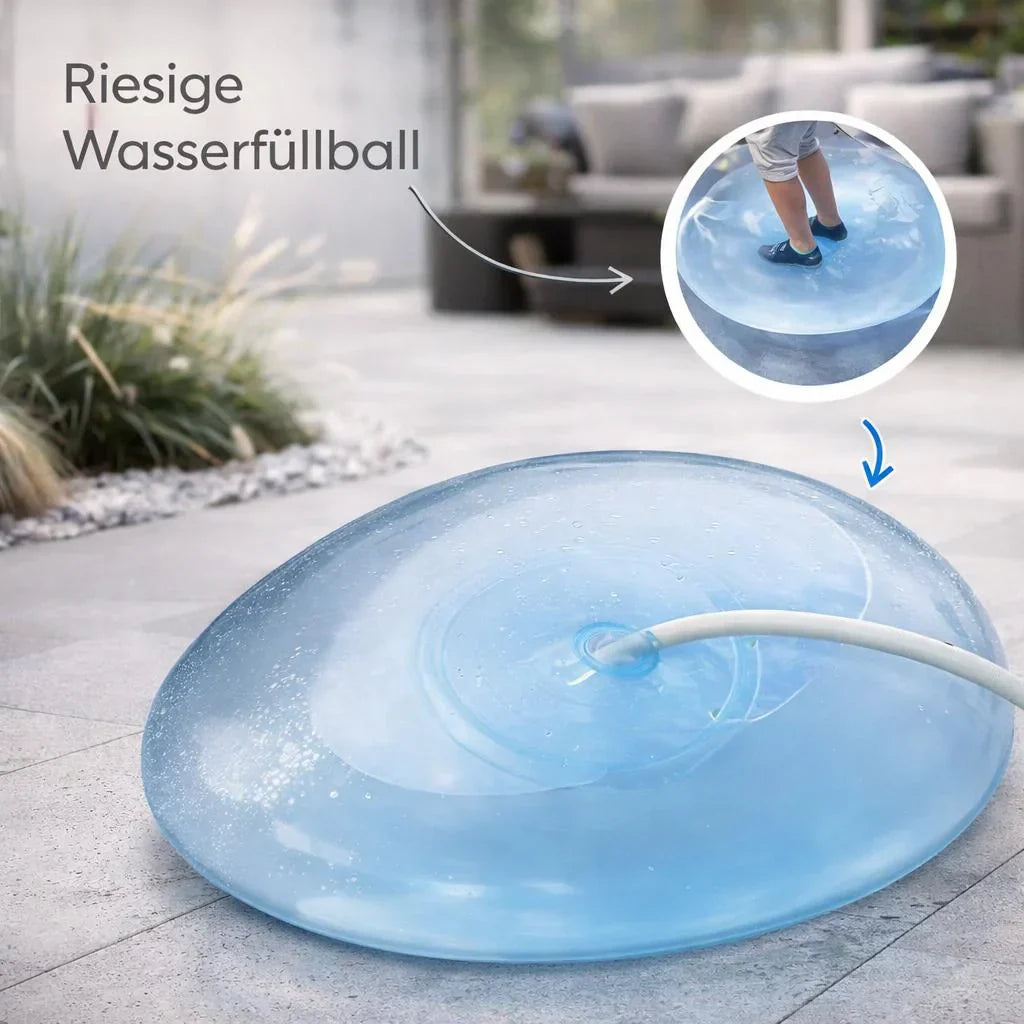 XXL Inflatable Play Ball | Colorful Rubber Ball for Kids