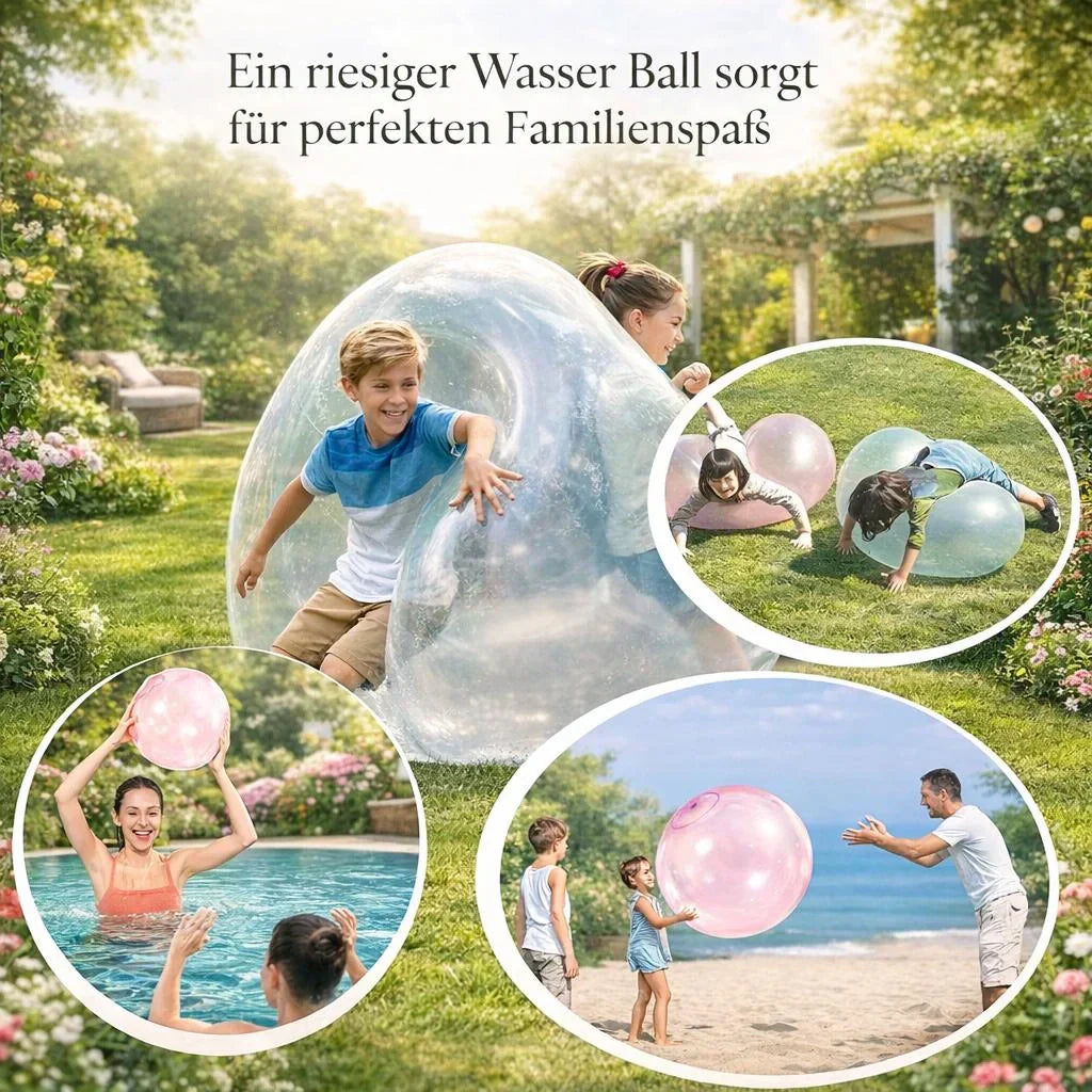 XXL Inflatable Play Ball | Colorful Rubber Ball for Kids