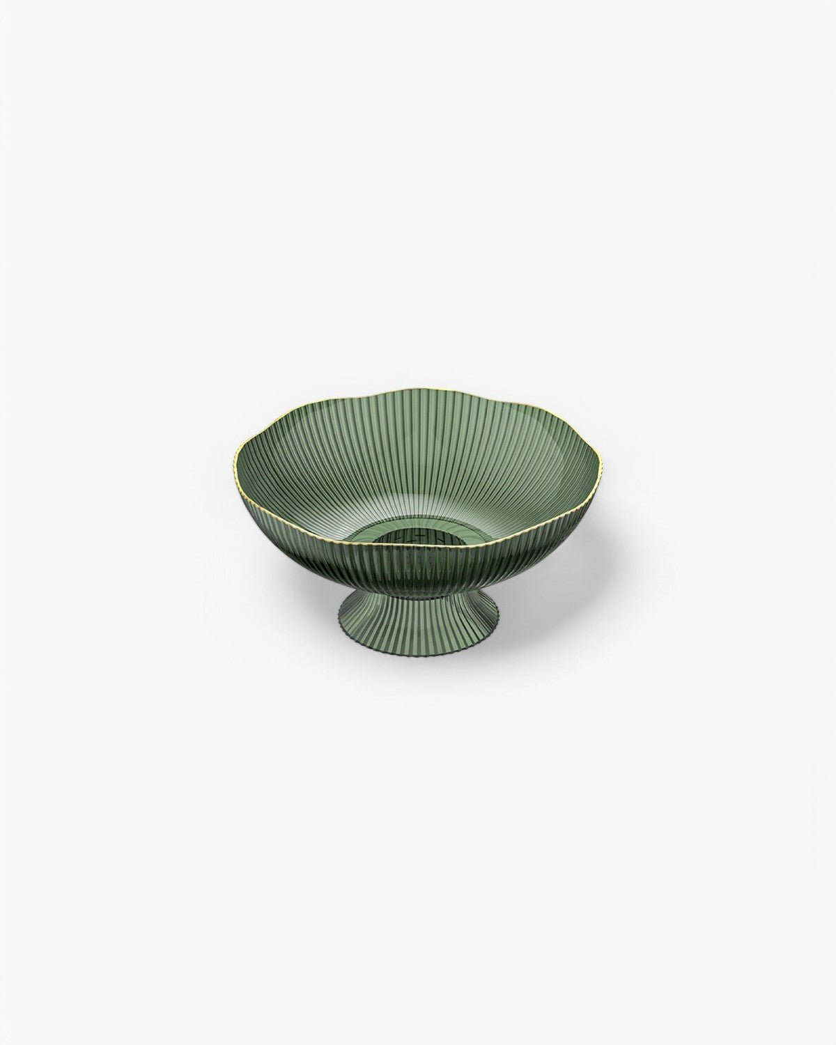 Stylish Fruit Bowl with Gold Detailing – Chic Design