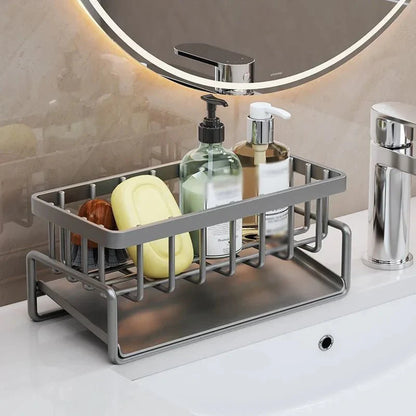 Kitchen Organizer in Stainless Steel – Chic Storage Solution
