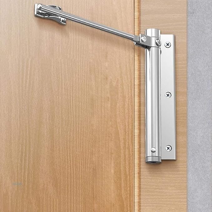 Smart Door Closer with Customizable Closing Speed