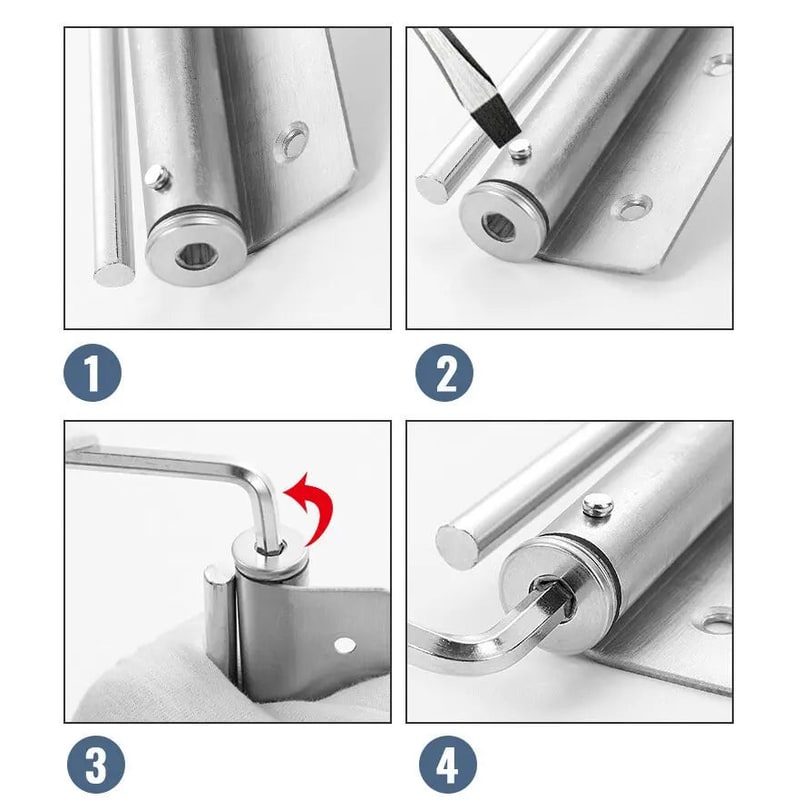 Smart Door Closer with Customizable Closing Speed