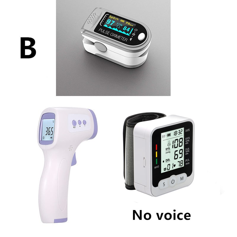 Smart Wrist Blood Pressure Tracker with LCD and Heart Rate Monitor