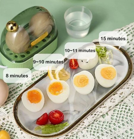 Automatic Egg Boiler - Quick Electric Cooking Appliance