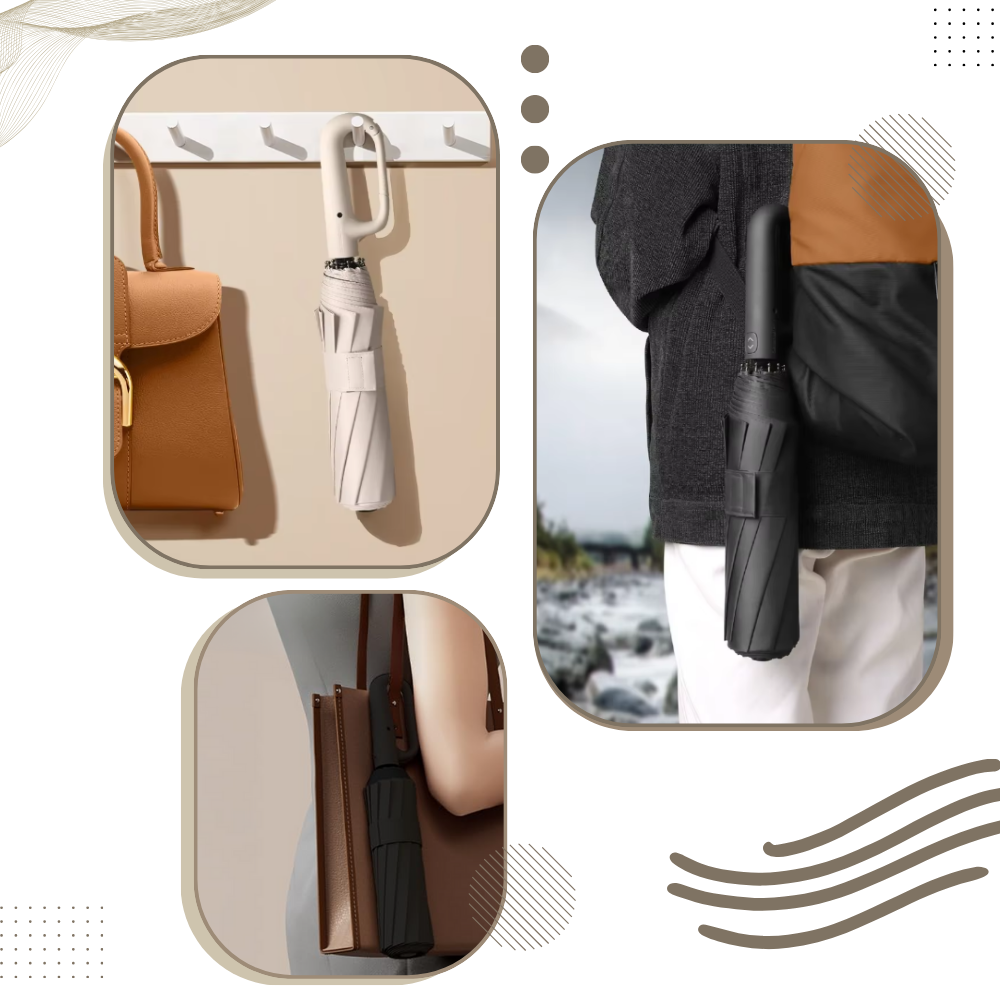 Automatic Wind-Resistant Umbrella