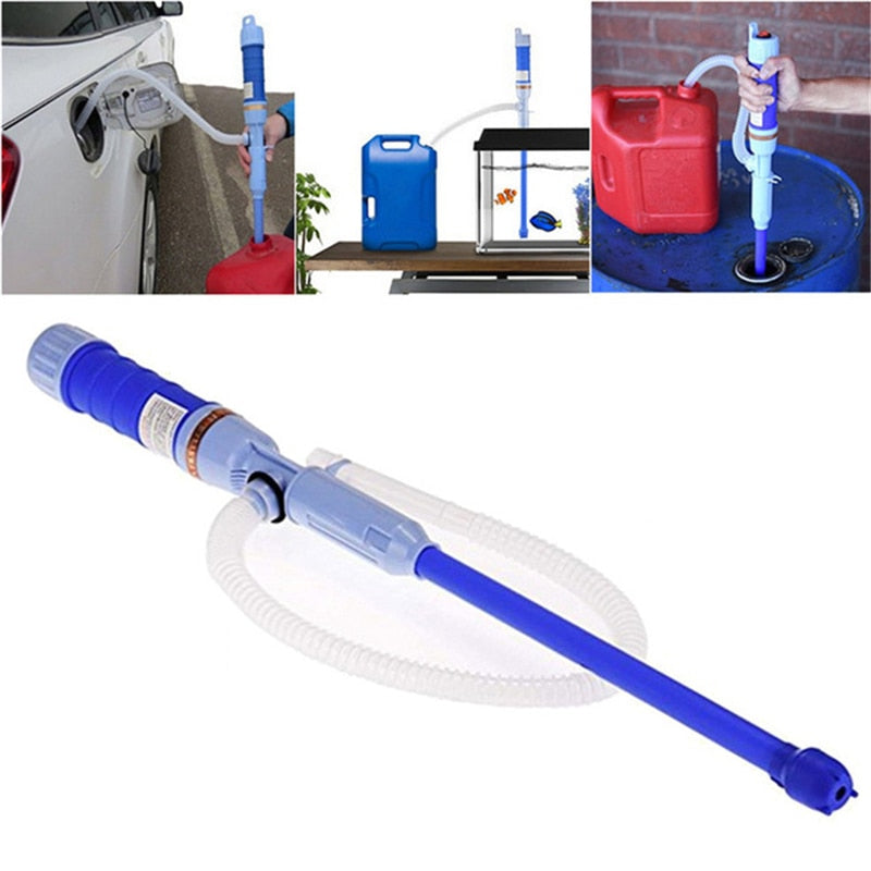 Portable Electric Liquid Pump for Fuel, Water, and Oil Transfer