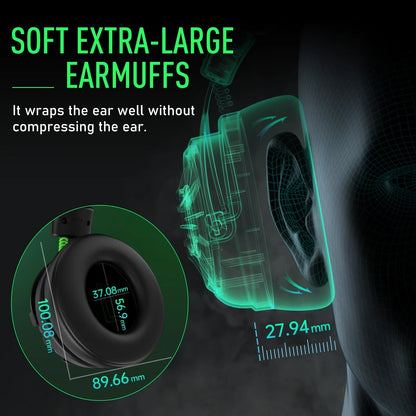 PC Gaming Headset Featuring 7.1 Surround Sound Audio