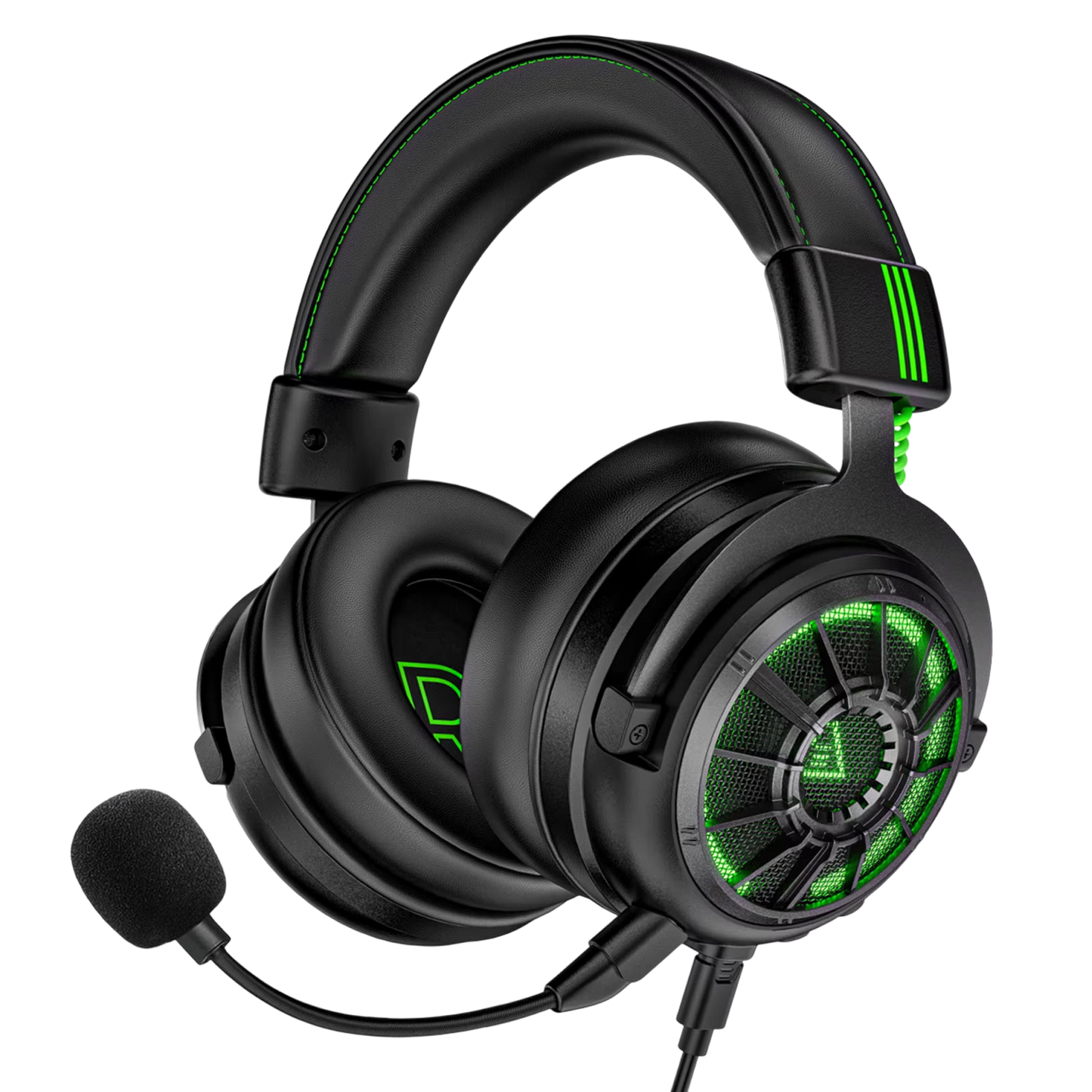 PC Gaming Headset Featuring 7.1 Surround Sound Audio