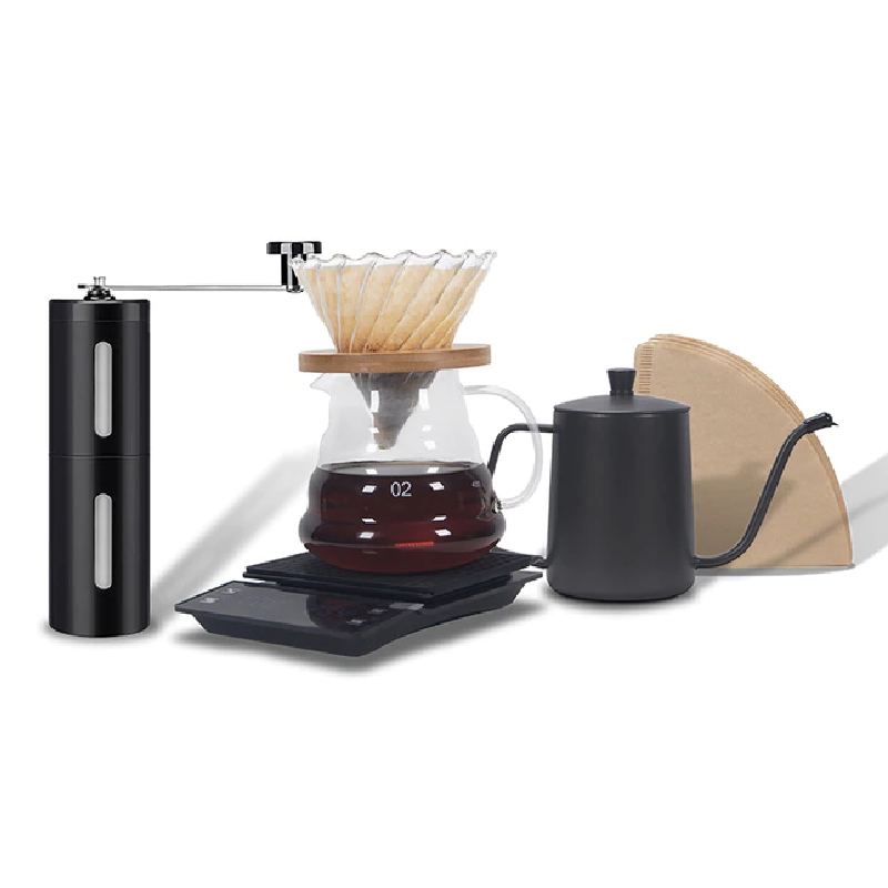 Coffee Brewing Set for Pour Over Preparation