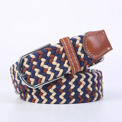 Stretchy Casual Belt Crafted from Elastic Fabric
