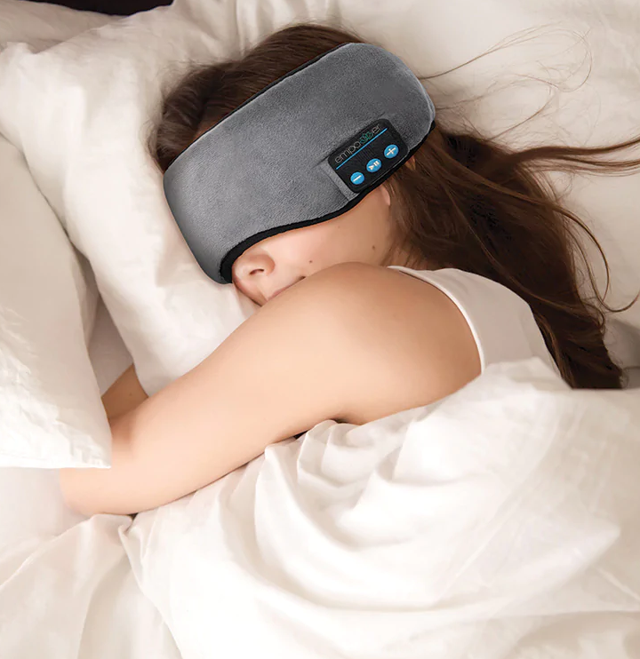 DreamEase Sleep Mask with Built-in Headphones