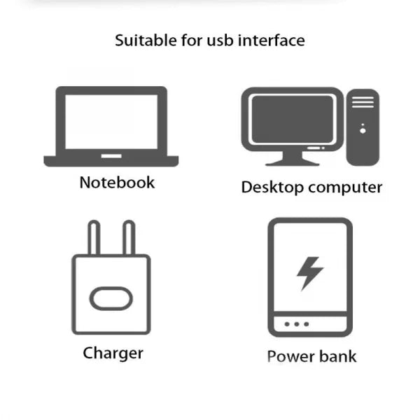 Versatile USB Night Light for Any Space