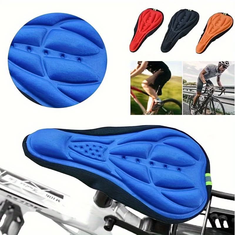 Breathable Gel Bike Seat Cushion for Shock Absorption and Comfort
