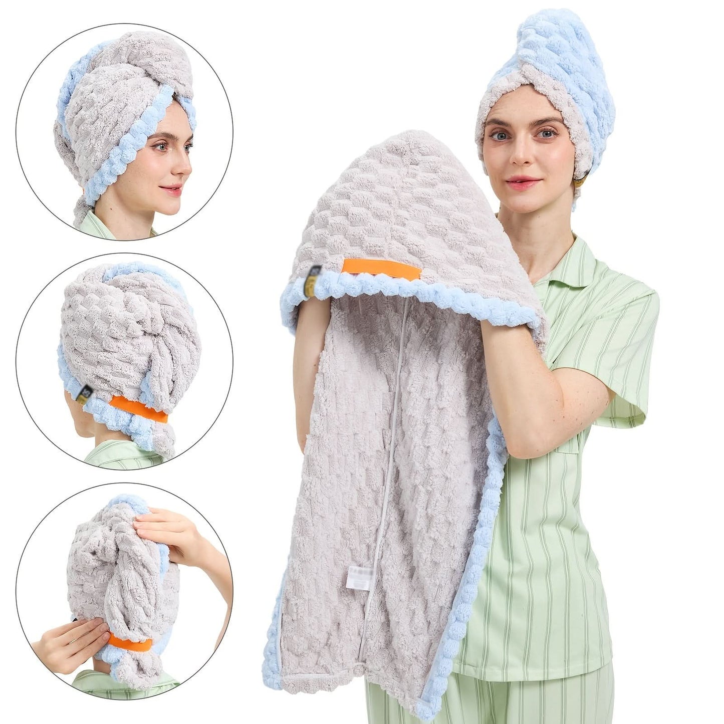 Extra Large Quick-Drying Towel for Hair