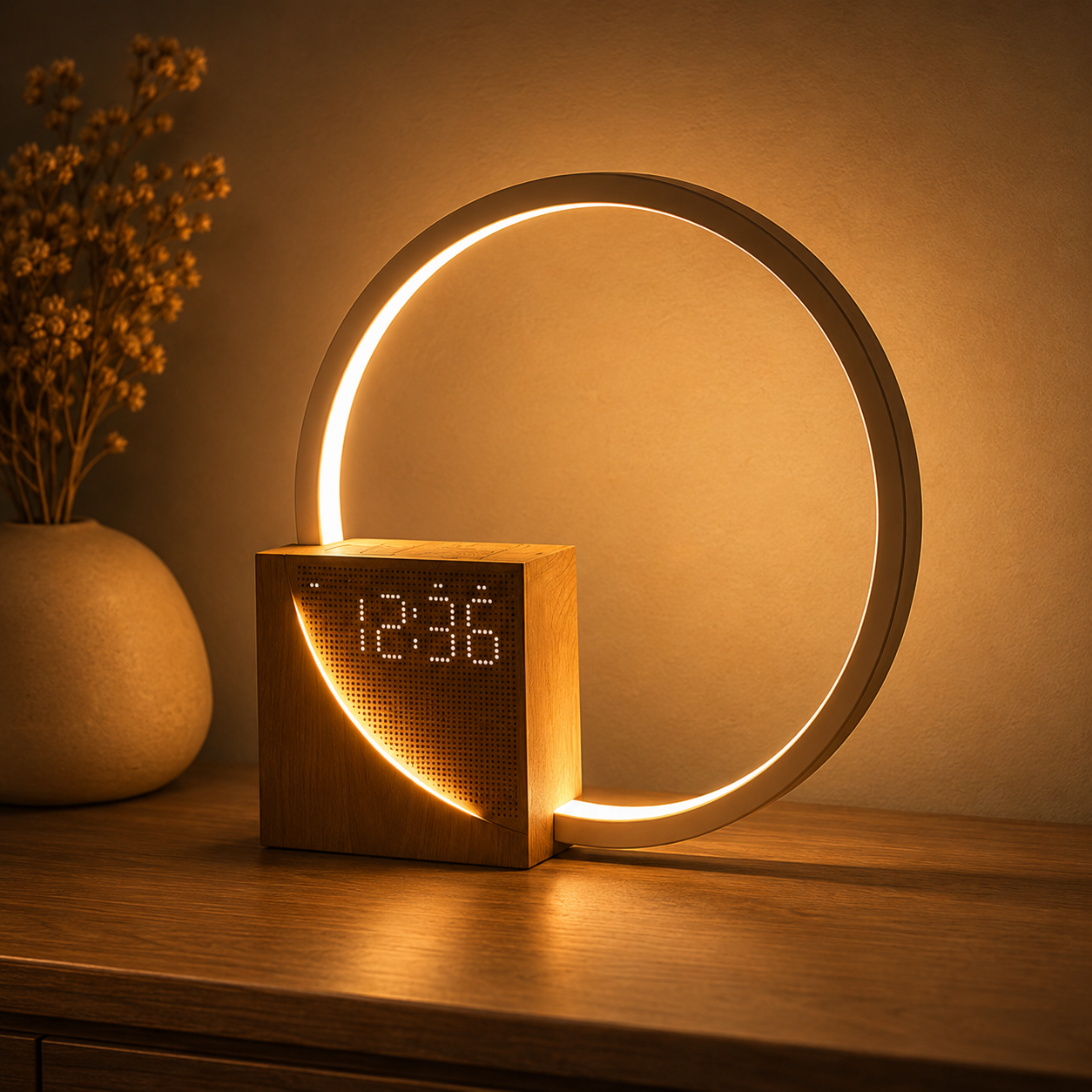 USB Port LED Desk Lamp with Multiple Functions