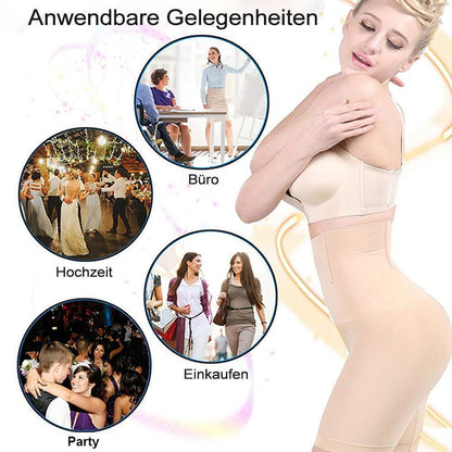 High-Waisted Shapewear Briefs for Butt Lifting and Tummy Control - Invisible